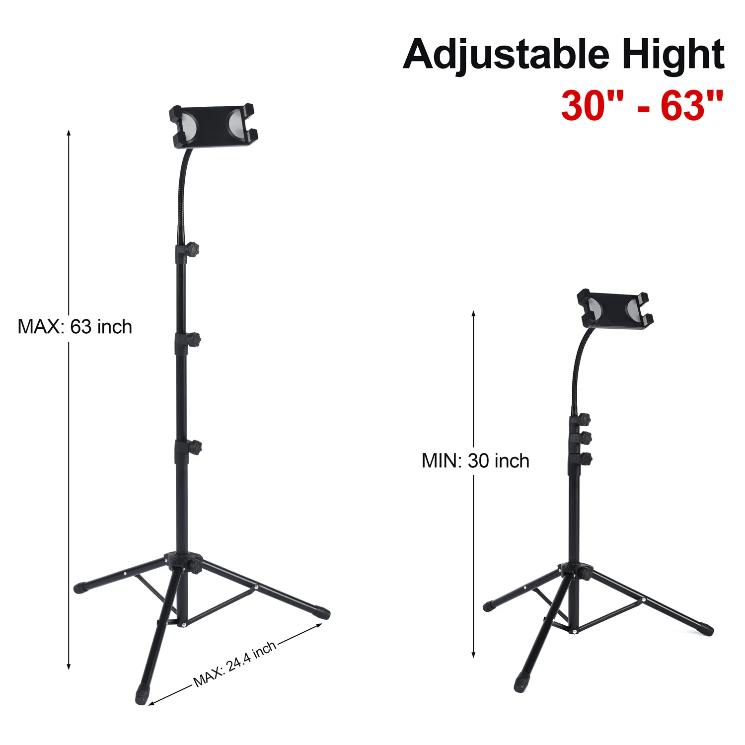 Rotating handheld tripod mobile video camera stand telephone tripod phone stand live stand