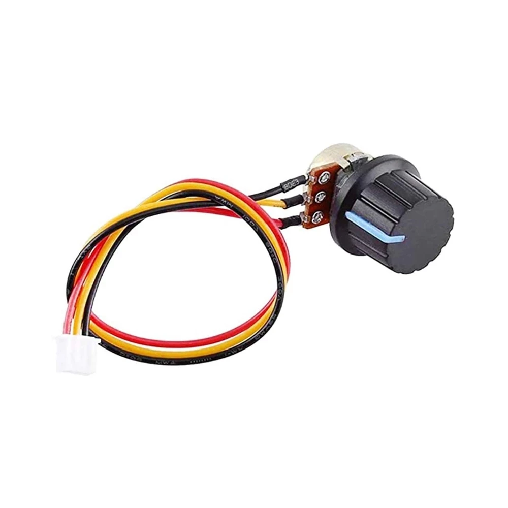 DC10-60V DC Motor Speed Regulator 12V 24V 36V 48V High Power Drive Module PWM Motor Speed Controller 20A Current Regulator