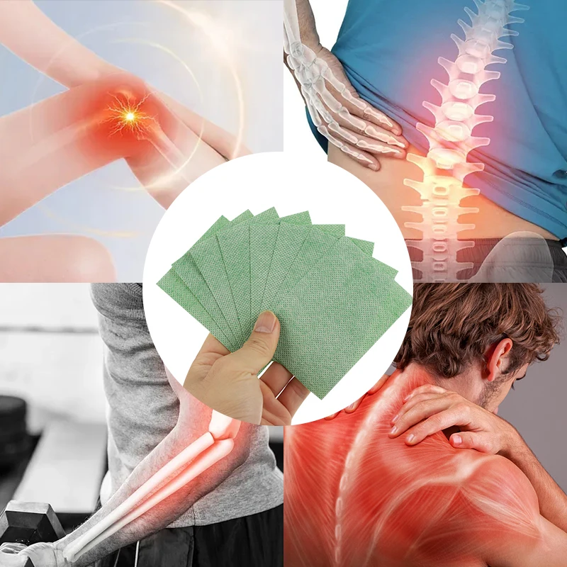 16pcs Pain Relieving Arthritis Plaster Chinese Herbal Extract Patch Neck Shoulder Joint Knee Lumbar Ache Body Massage Sticker