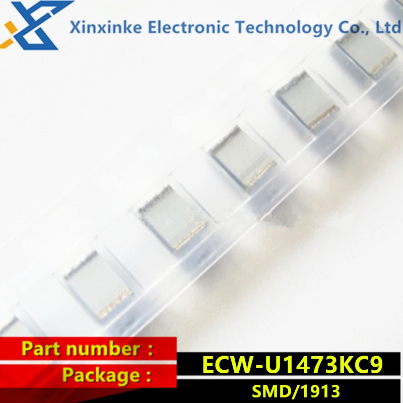 

20PCS ECWU1473KC9 SMD Metallized Film Capacitor 0.047uF 100V 10% PEN FILM 1913 47nF ECW-U1473KC9 CBB Polyester Capacitor