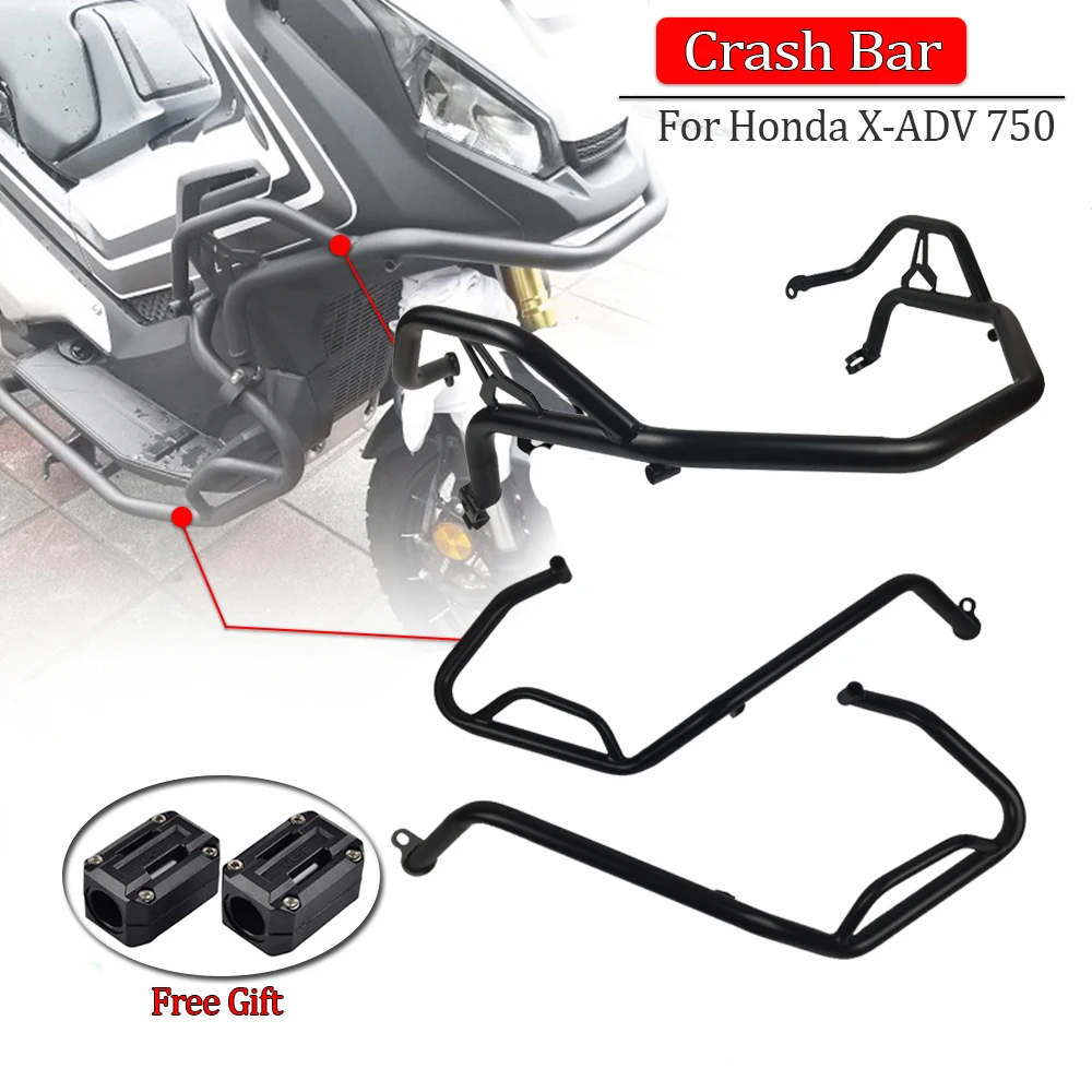 For Honda X ADV 750 XADV 750 X-ADV750 X ADV750 2017 2018 2019 Motorcycle Highway Bars Engine Guard Protector Crash Bar Bumpers