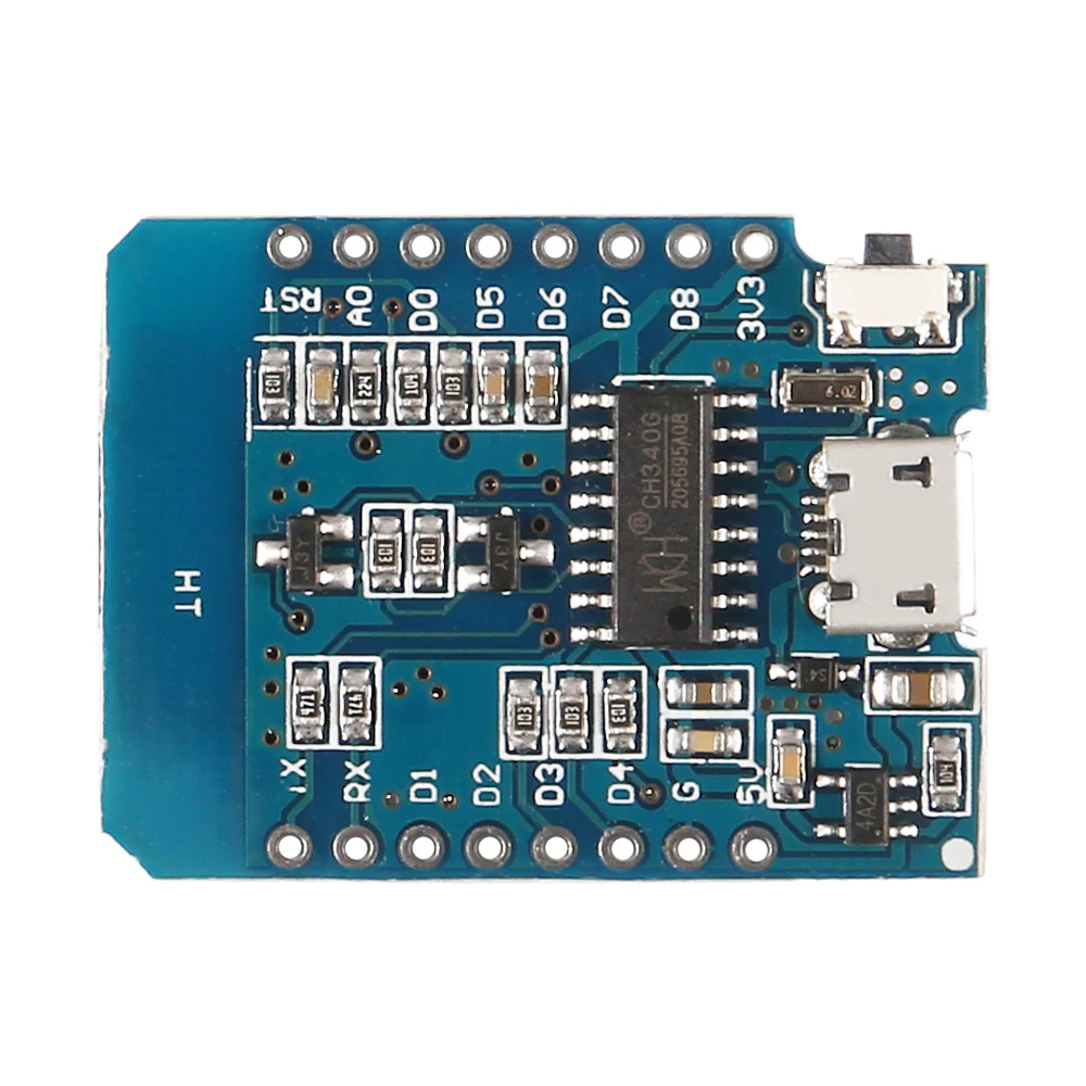 6Pcs ESP8266 ESP-12 Wemos D1 Mini WiFi การพัฒนา Micro USB 3.3V ขึ้นอยู่กับ ESP-8266 Pin ESP12 weMos D1 Mini โมดูล