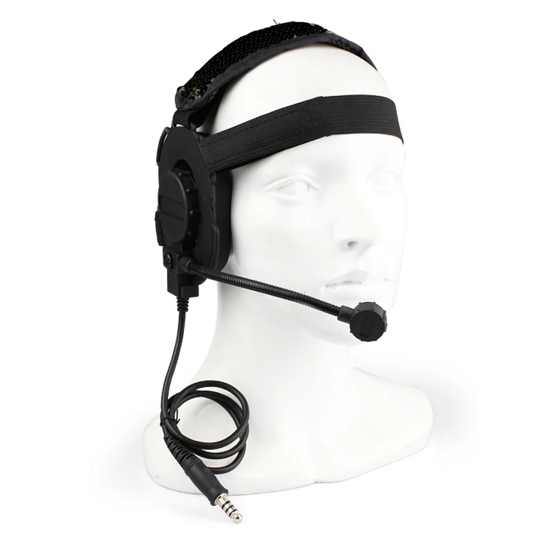 Tactical Bowman Elite II Headset Ohrhörer, U94 Kopfhörer für Kenwood TYT Baofeng, UV-5R, UV-6R, BF-999S, BF-888S, Walkie Talkie