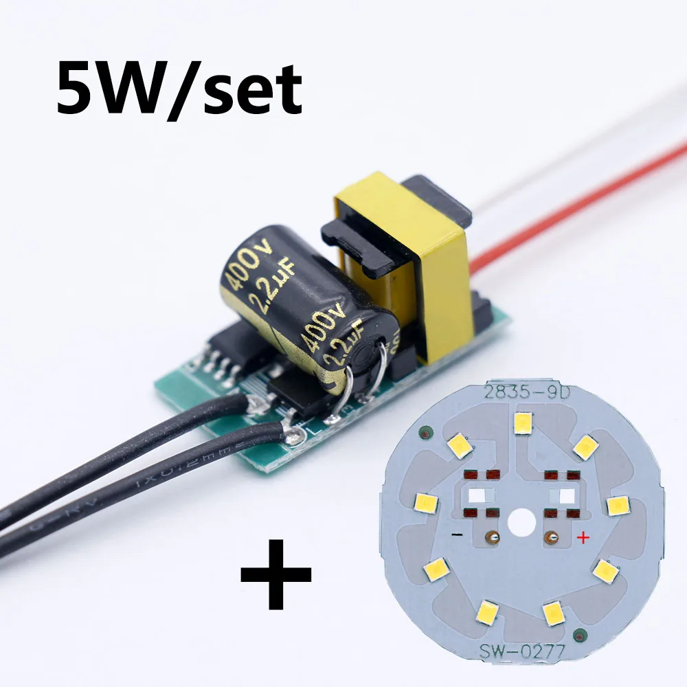 Imagem -03 - Led Chip Lâmpada 3w 12 15 18 Smd2835 Contas Kit Led Diodo Redondo Fonte de Luz a Bordo para Lampada Led Spotlight Diy