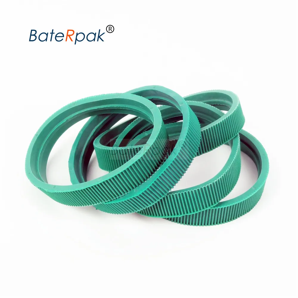 

BateRpak Green Belt 280x15mm(Perimeter*Width) MY-380 Solid ink coding machine spare parts transport belt,Green feeding belt,5pcs