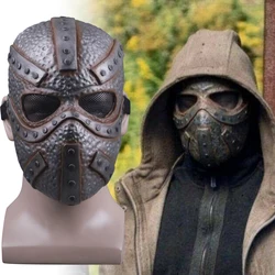The Walking Dead 11 Elijah Whisperer Mask Cosplay Masks Latex Masquerade Halloween Party Prop