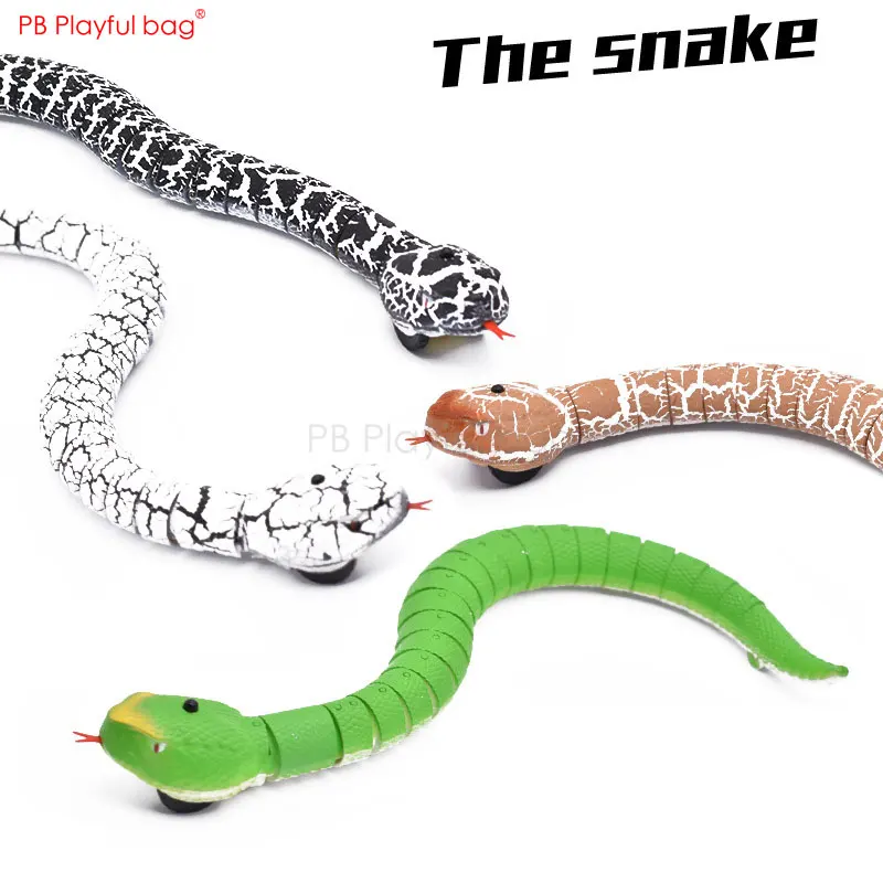 RC Insect Electric Simulated Snake toys Remote Control Animal Model Adult Tricky toys Cockroach Pillbug Children gifts AC38