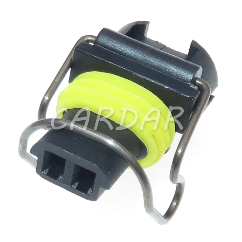 1 Set 2 Pin 1.5 Series Auto Excavator Parts Injection Nozzle Socket AC Assembly Car Oil Atomizer Electric Wire Connector