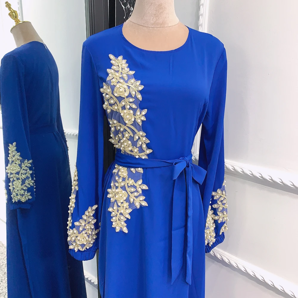 Ramadan Kaftan Dubai Abaya Kalkoen Moslim Vrouwen Hijab Jurk Islam Kaftan Marocain Jurken Vestidos Eid Mubarak Robe Femme Abayas