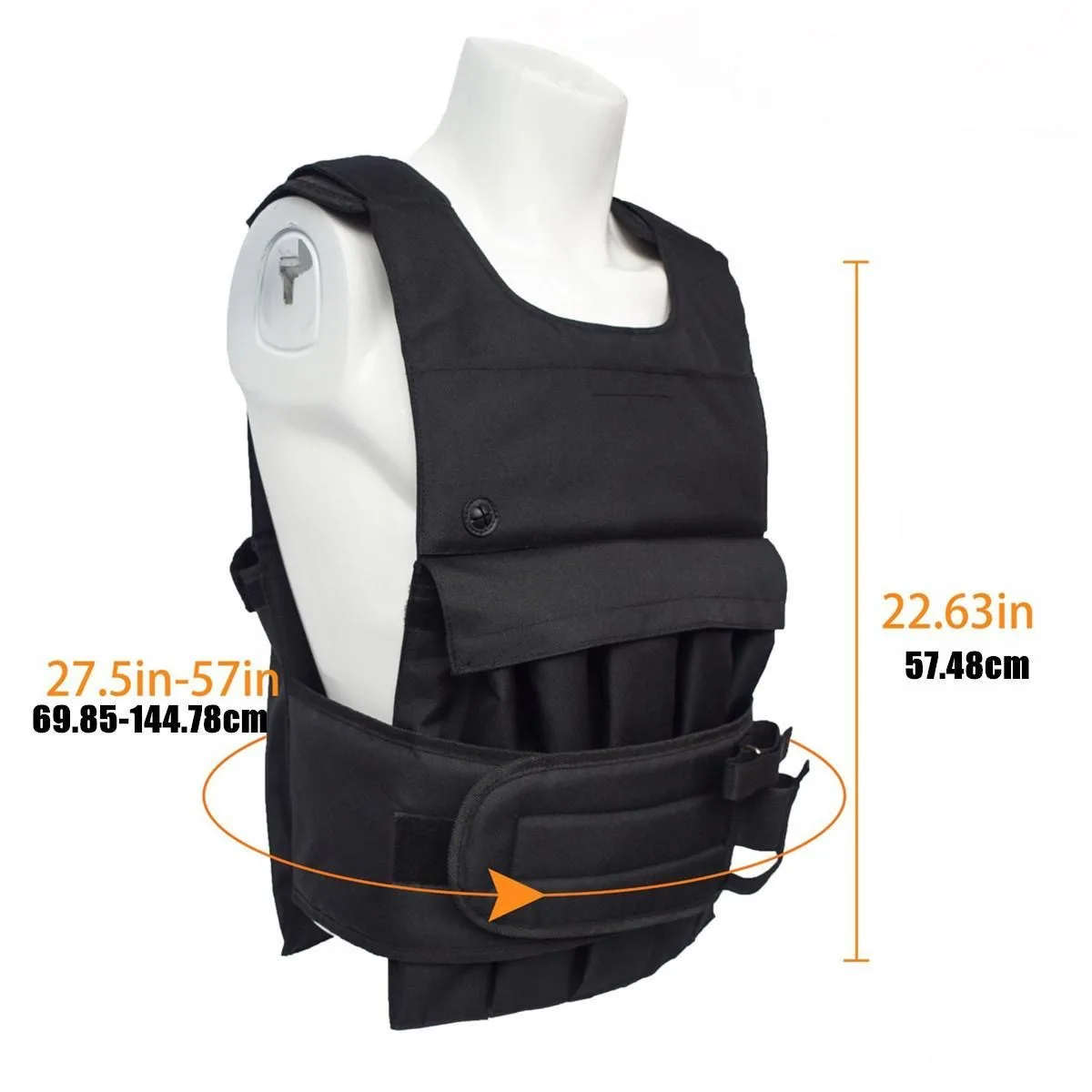 600D Oxford cloth Adjustable Weighted Molle Tactical Military Airsoft Paintball Vest Physical Training Combat Hunting Field Vest