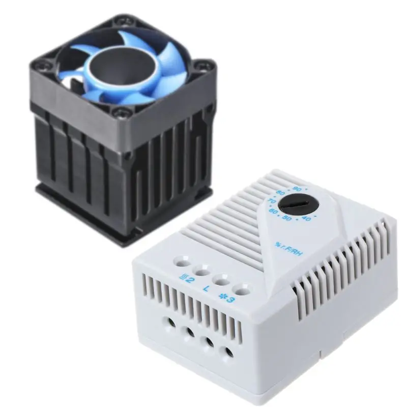 Mechanical Hygrostat ความชื้น Controller เชื่อมต่อพัดลมเครื่องทำความร้อนสำหรับตู้ MFR012 Wholesalse