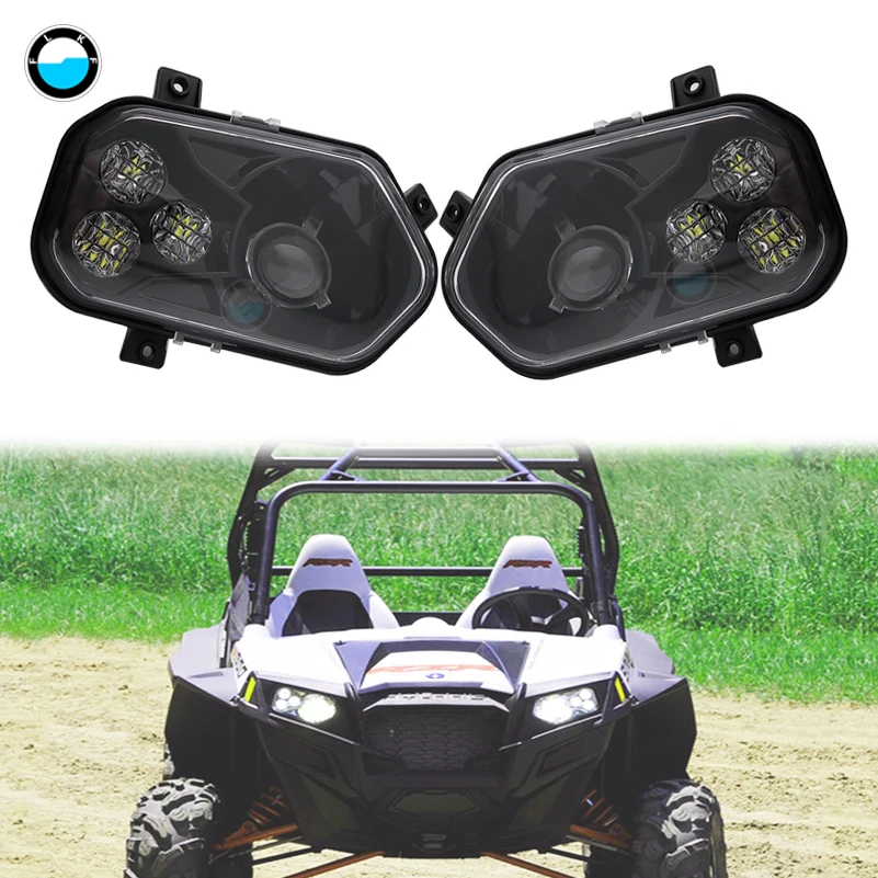 

ATV Accessories Polaris Led Headlight for old ATV UTV 2013 Polaris Ranger and Sportsman 2012-2013.