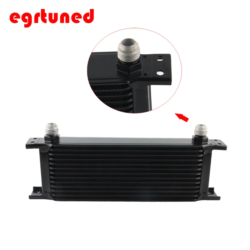 

13 ROW AN10 universal aluminum British type engine tranmission racing oil cooler