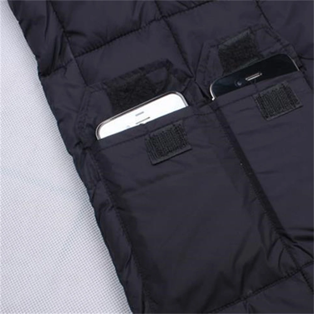 Cotton Padded Vest For Men Winter Thick Warm Streetwear Parka Sleeveless Jacket Casual Button Male Travel Gilet Waistcoat Xl-6xl