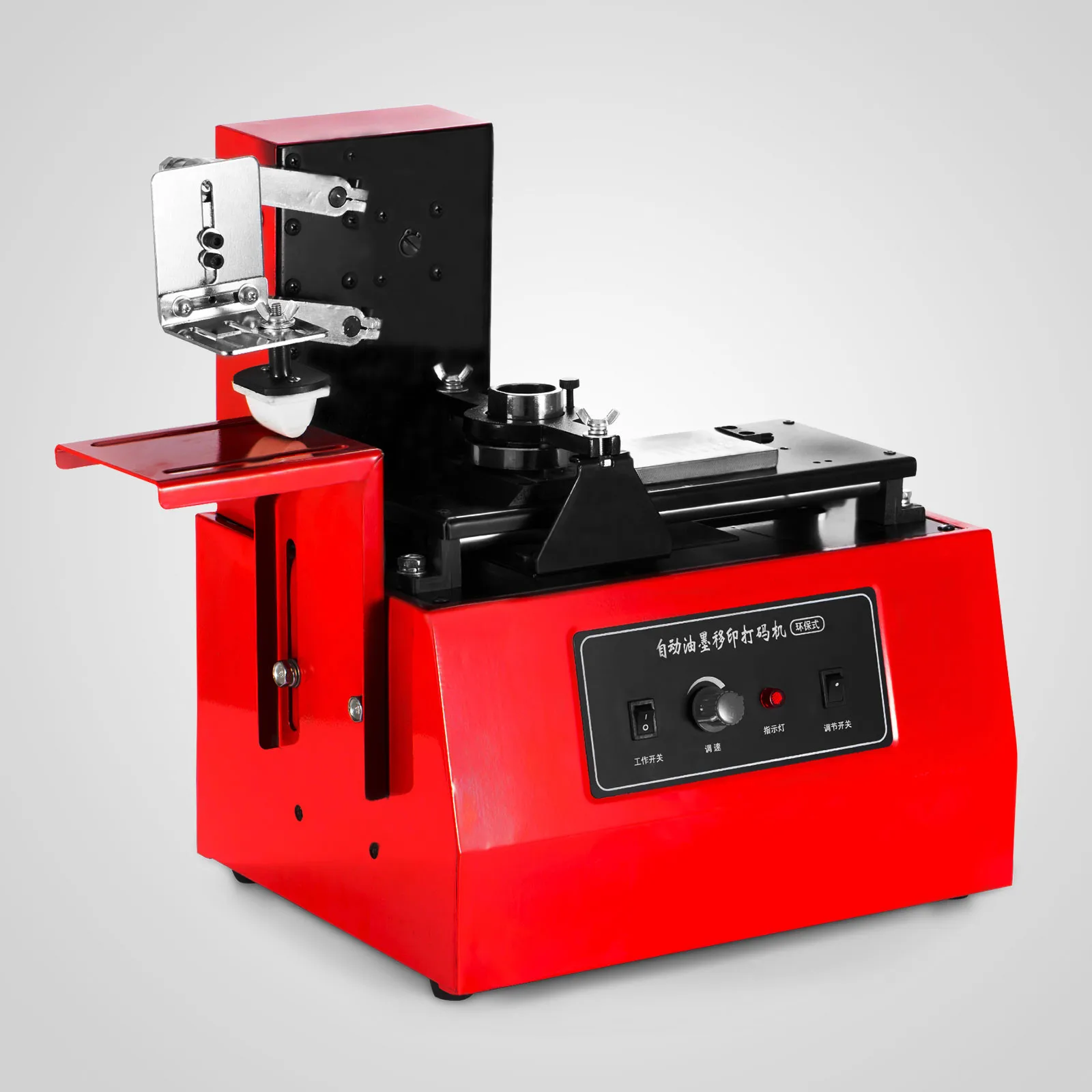 YM-600B 패드 인쇄 기계 자동 잉크 코딩 기계 병 하단 캡 생산 날짜 인쇄 잉크젯 프린터 기계
