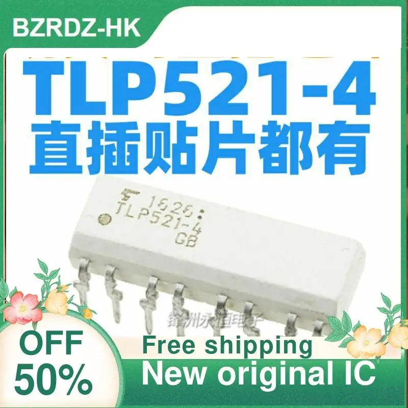 5ชิ้น SOP16 TLP521-4/จุ่ม-16 TLP521-4GB IC แบบใหม่ดั้งเดิม