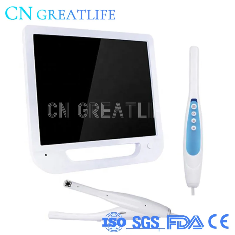 

17 Inch VGA 6 Led Intraoral Endoscope Intraoral Camera Diagnosis Intraoral Camera Monitor for Dental Chair