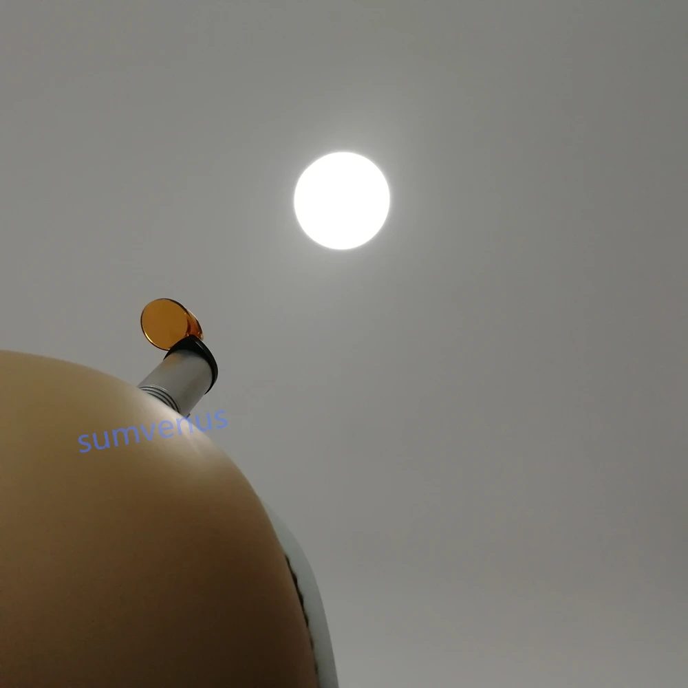 Lampada per faro frontale con filtro integrato per esame medico chirurgico orale dentale a LED in Silicone ultraleggero