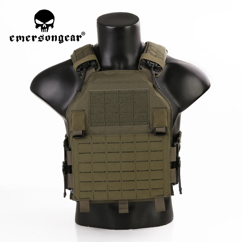 

Emersongear LVAC ASSAULT Plate CarrierTactical Vest Laser MOLLE Training Protective Shooting Hunting Airsoft Lightweight ROC