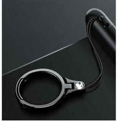 Universal New Metal Lanyard for Key Mobile Phone Strap Keycord Finger Ring Holder Stand Smartphone Accessories for Xiaomi iPhone