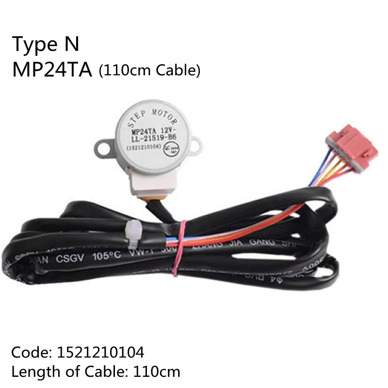 12V Stepping Motor for Gree Air-Conditioner Wind Motor MP24AA AB AD MP24AF MP24AN/BA EC ED TA TB