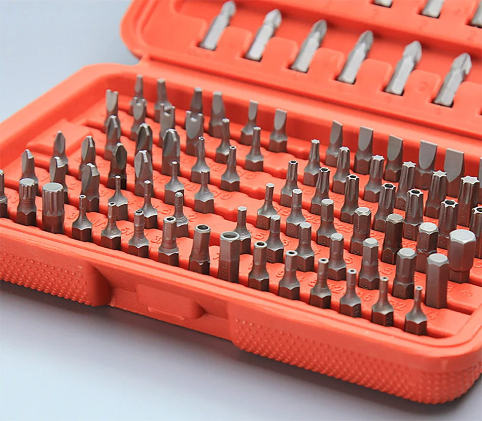 100pcs Multi Screwdriver Batch head Set Disassemble Computer PC Mobile Phone Device Repair Hand Home Tool