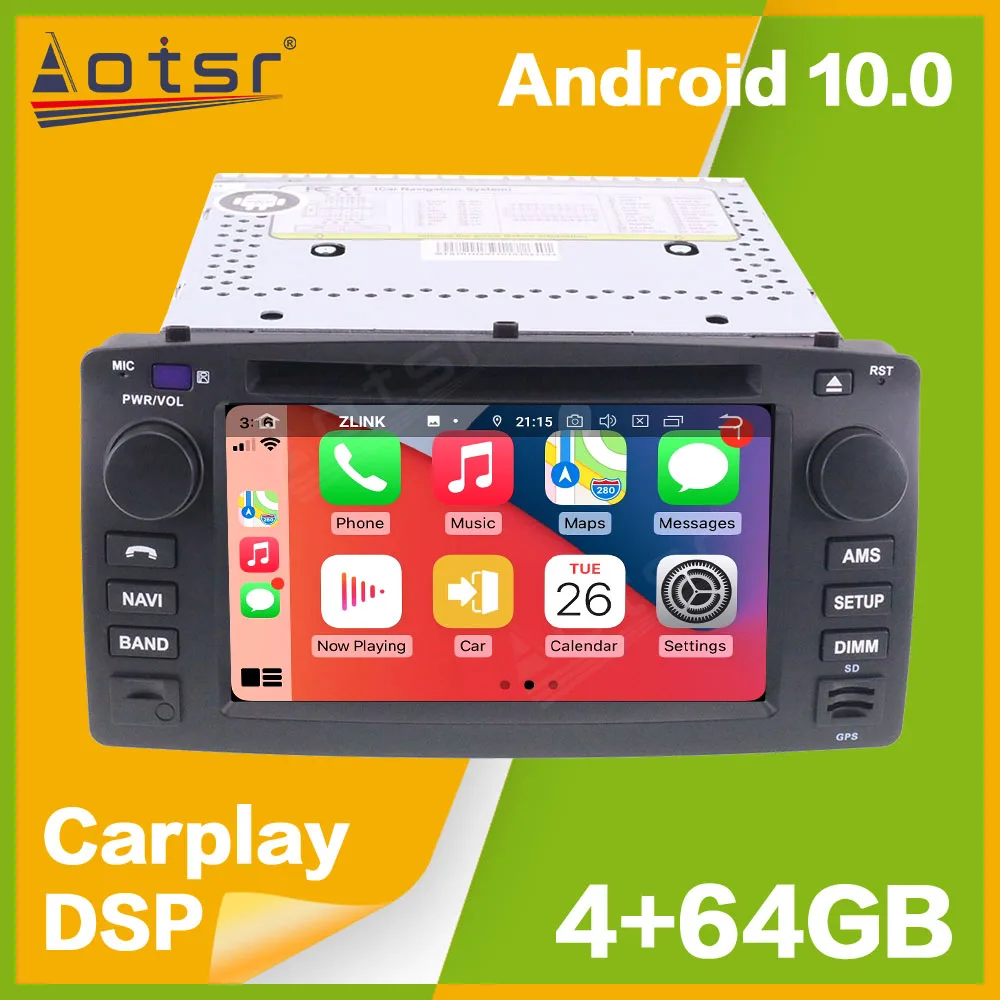 Android10 PX5/PX6 Car Player Navigation For Toyota corolla 2001-2006  Auto Radio Tape Recorder Multimedia Player Head Unit  DSP