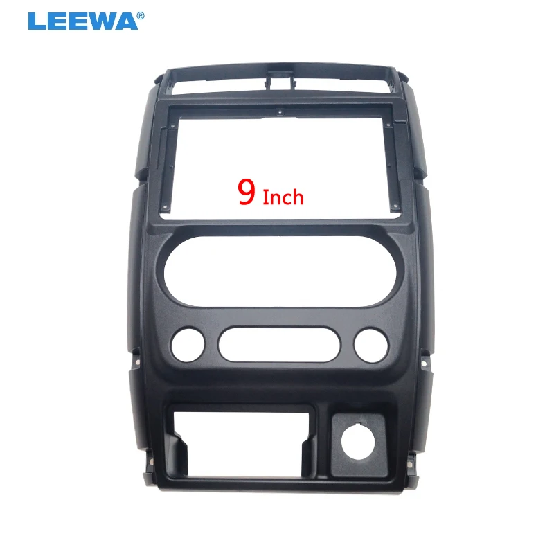 

LEEWA автомобильная стерео 9-дюймовый 2Din большой экран адаптер рамки для Suzuki Jimny Dash аудио монтажная панель комплект рамки # CA6689