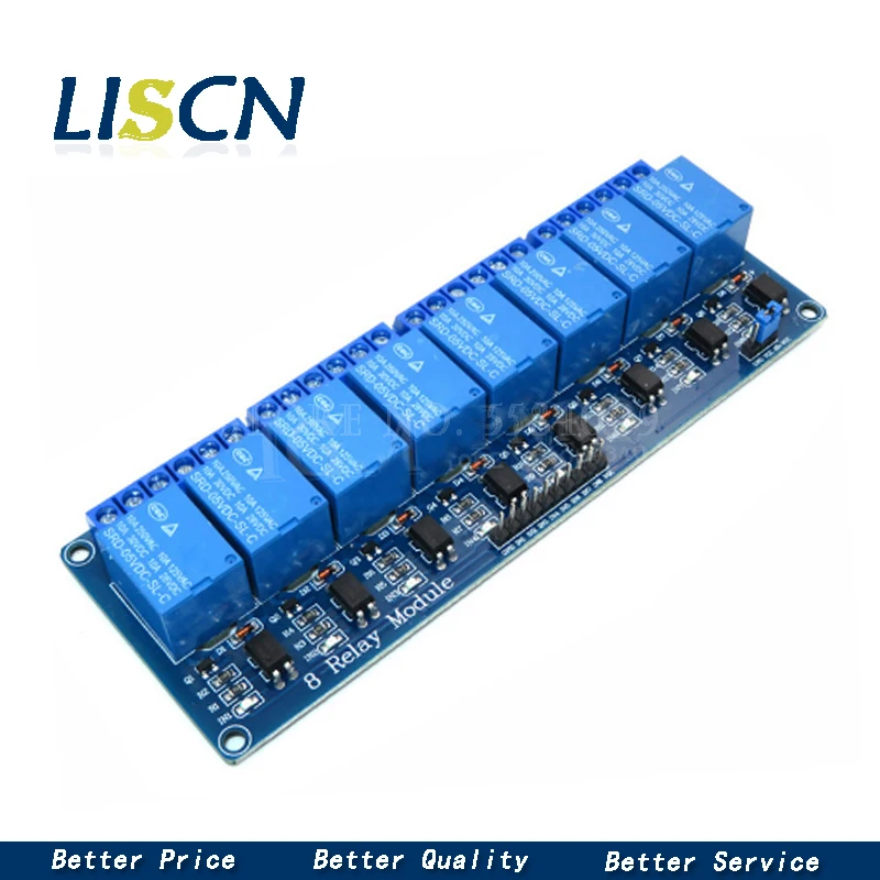 5v 12v 1 2 4 6 8 channel relay module with optocoupler Relay Output 1 2 4 6 8 way relay module for arduino In stock