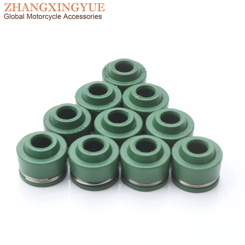 VALVE STEM SEALS for Hond VT125C PCX 125 WW125 WW150 PCX 150 CG110 CGX125 GLH125 XR150 CBR125 CRF110 CRF450R 12209-GB4-682