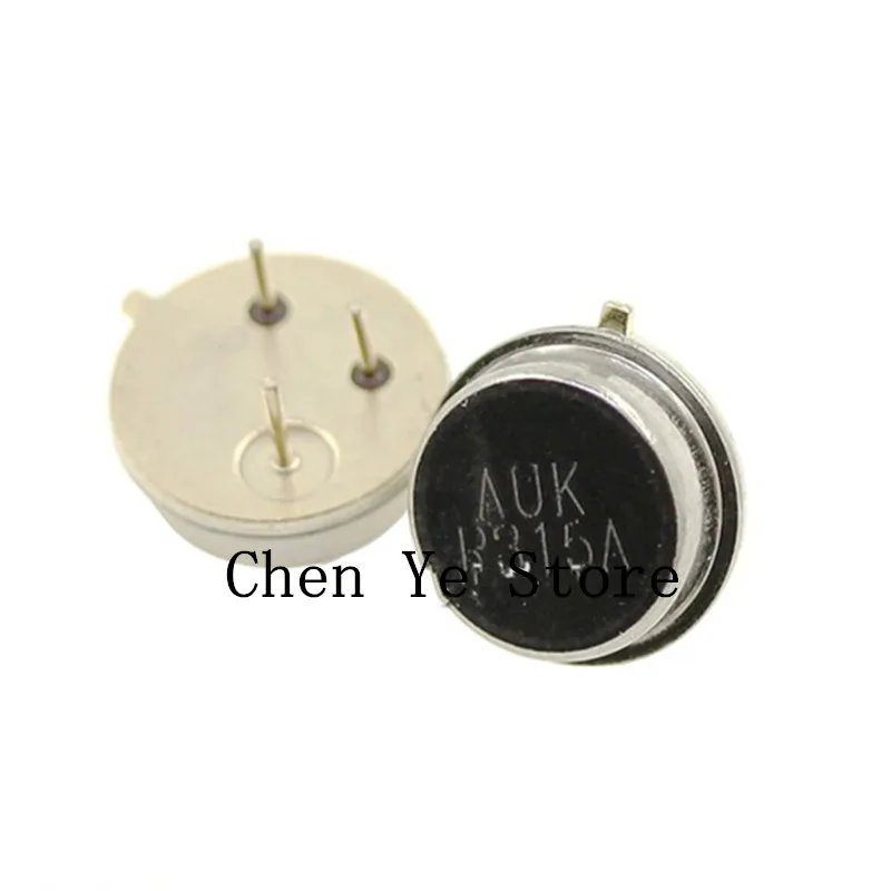 Free Shipping10PCS Round 315MHZ 315mhz Filter AUK Oscillator Resonator R315A R315 TO-39 3 Pins