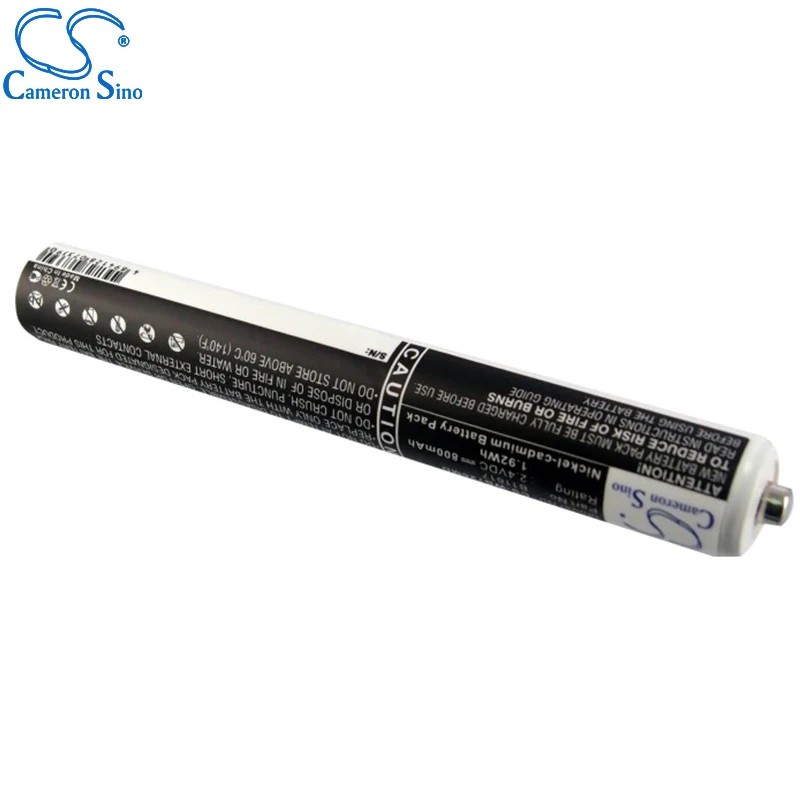 CameronSino Baterai untuk Welch-allyn 211 72600 72800 Cocok AB24667 AMED1025 Medis Baterai Pengganti 800MAh/1.92Wh 2.40V Ni CD