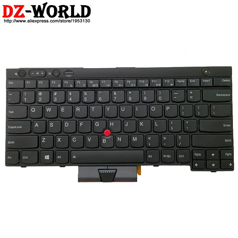 

US English New Keyboard for Lenovo Thinkpad L430 L530 T430 T430i T430S T530 T530i W530 X230 X230i X230 Tablet Laptop 04X1315