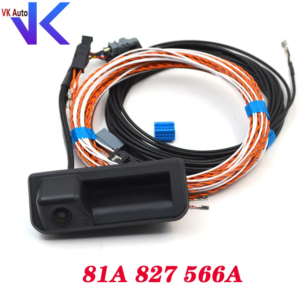 

81A 827 566A Rear View Camera with Highline Guidance Line Wiring harness For Audi A1 Q2 Q3 F3 81A827566A