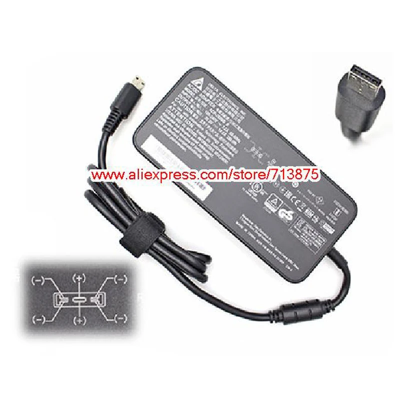 Genuine Thin for Delta ADP-280BB B AC Adapter 20V 14A 280W Charger Special Rectangle3 Tip Power Supply