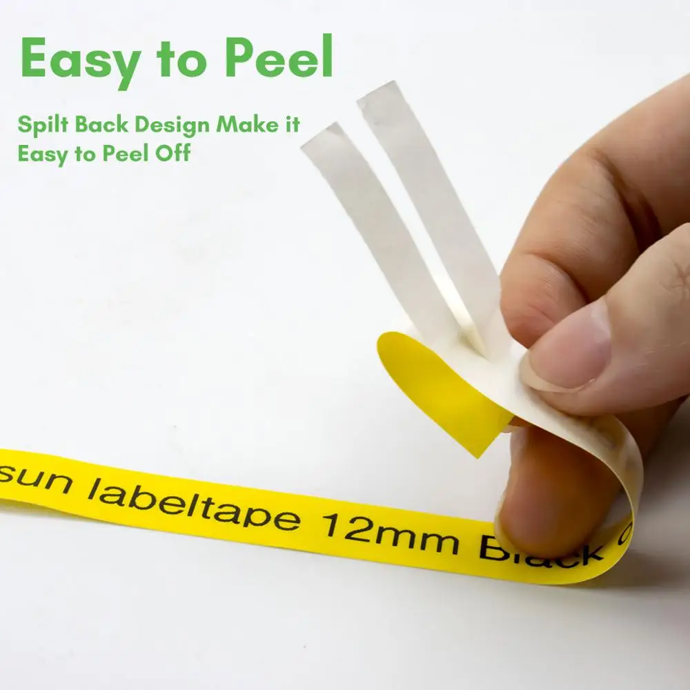 Cartuchos para marca de rótulo com 18 cores