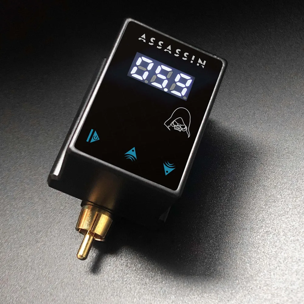 

One Wireless LCD Tattoo Power Supply Mini Rechargable Battery 1950mAh For Tattoo Pen Machine Gun