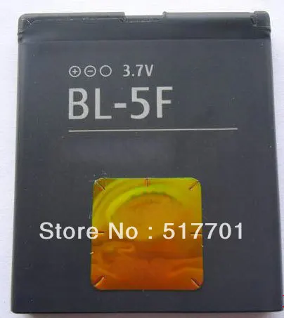 Аккумулятор ALLCCX BL-5F для Nokia 6210N 6210S 6210Si 6260S 6710N 6290 E65 N93i N95 N96 N98 N99