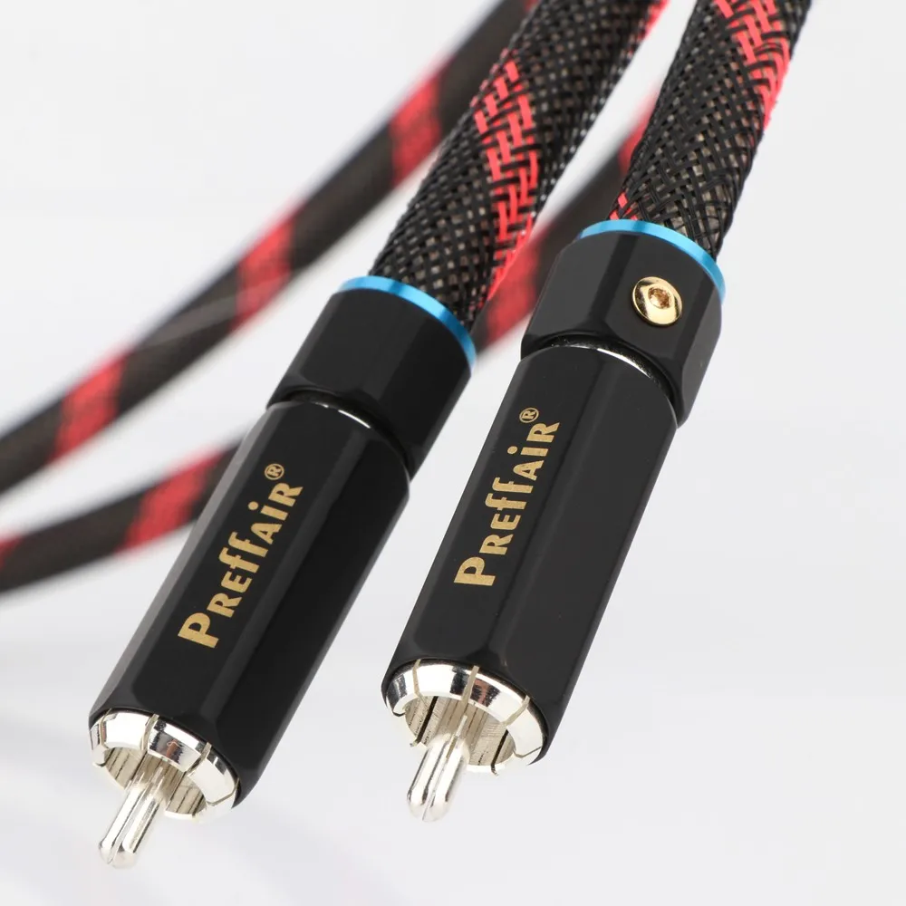 Preffair X414 Versilbertes digitales Koaxial-Audiokabel mit versilbertem RCA-Stecker, digitales HIFI-Audio-RCA-Kabel – Detail 12