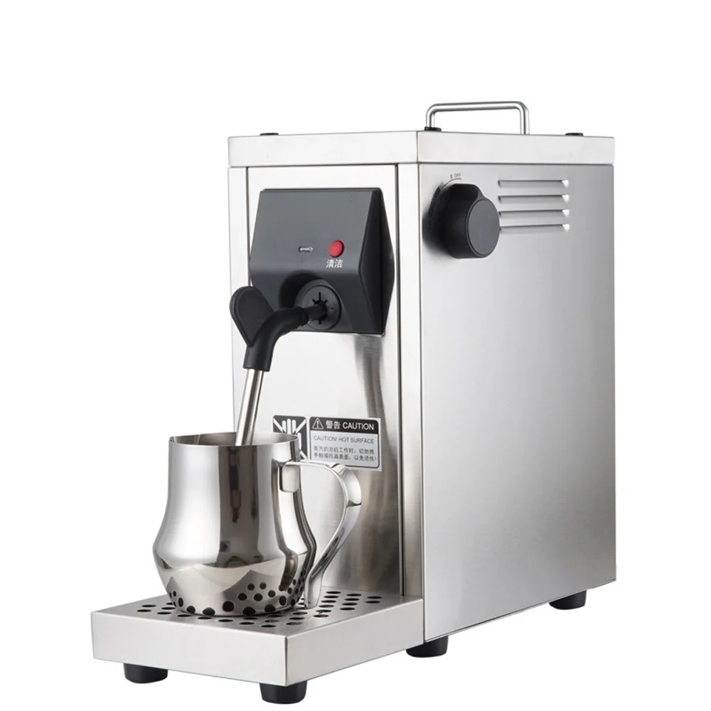 Commercial Pump Steam Milk Froth Machine Stainless Steel Electric Espresso Lacquered Milk Froth Equipment