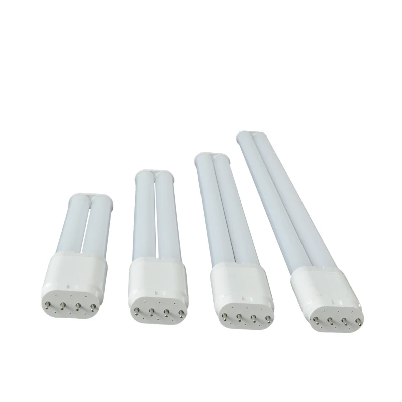 LED 2G11 PLL 4 Pin Twin Tubes 5W 8W 12W 2835SMD Plug-and-Play 4-Pin 2G11 PL-L (CFL Long) Lamp Replacement 220V 230V 240V