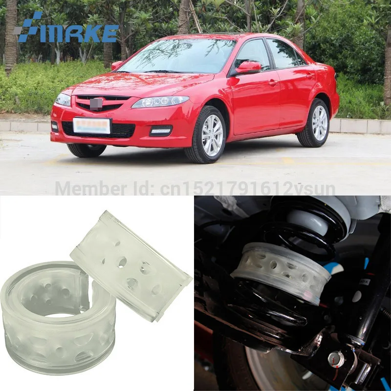 

smRKE For Mazda 6 Car Auto Shock Absorber Spring Buffer Bumper Power Cushion Damper Front/Rear High Quality SEBS