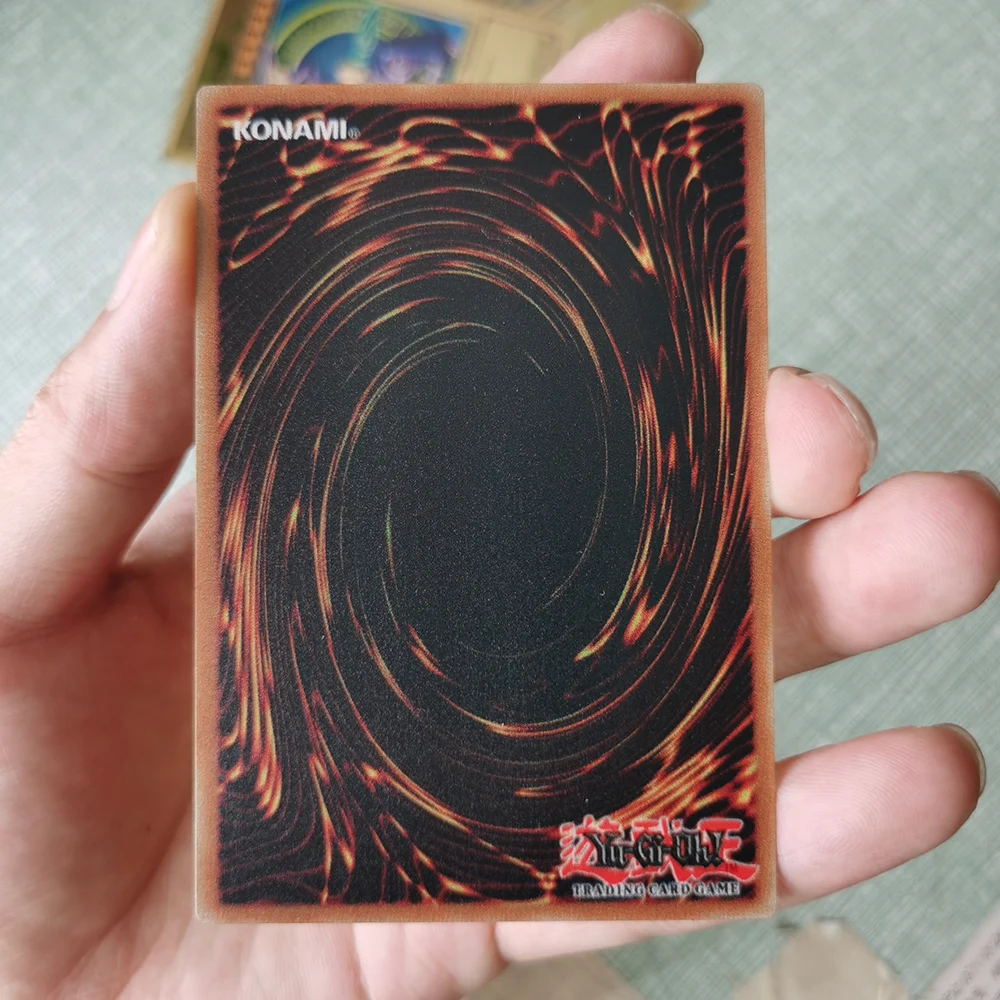 Yugioh การ์ดโลหะสีทอง Yu-Gi-Oh คอลเลกชันการ์ดตาสีฟ้า Dark Magicial Obelisk Slifer Ra เด็กวันเกิดคริสต์มาสของ...