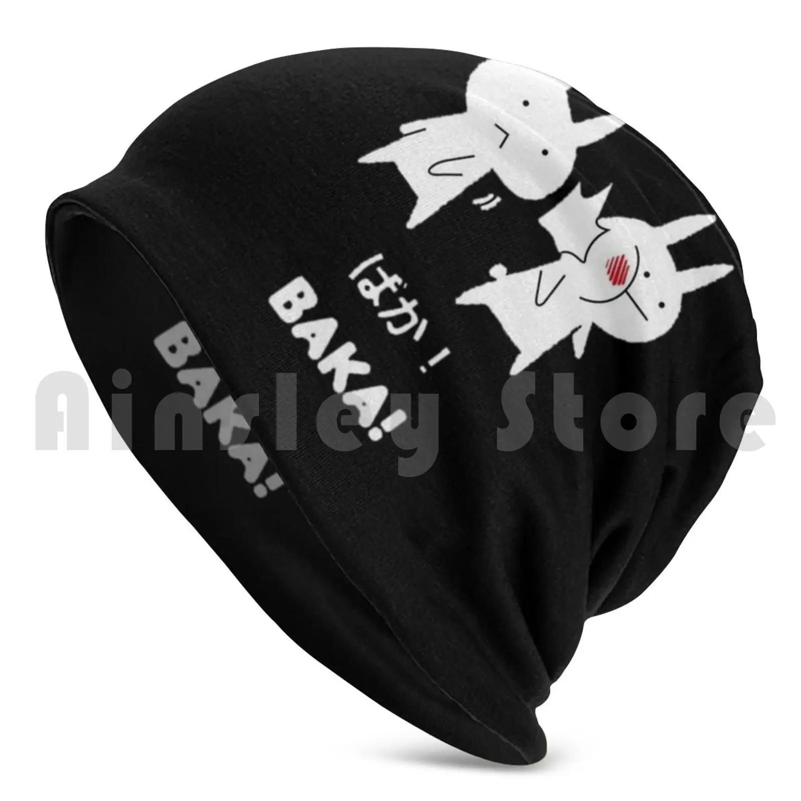 Baka !!! Beanies Knit Hat Hip Hop Bear Anime Hunter X Hunter Hxh Killian Ayano Anime Baka Baka Design Shop