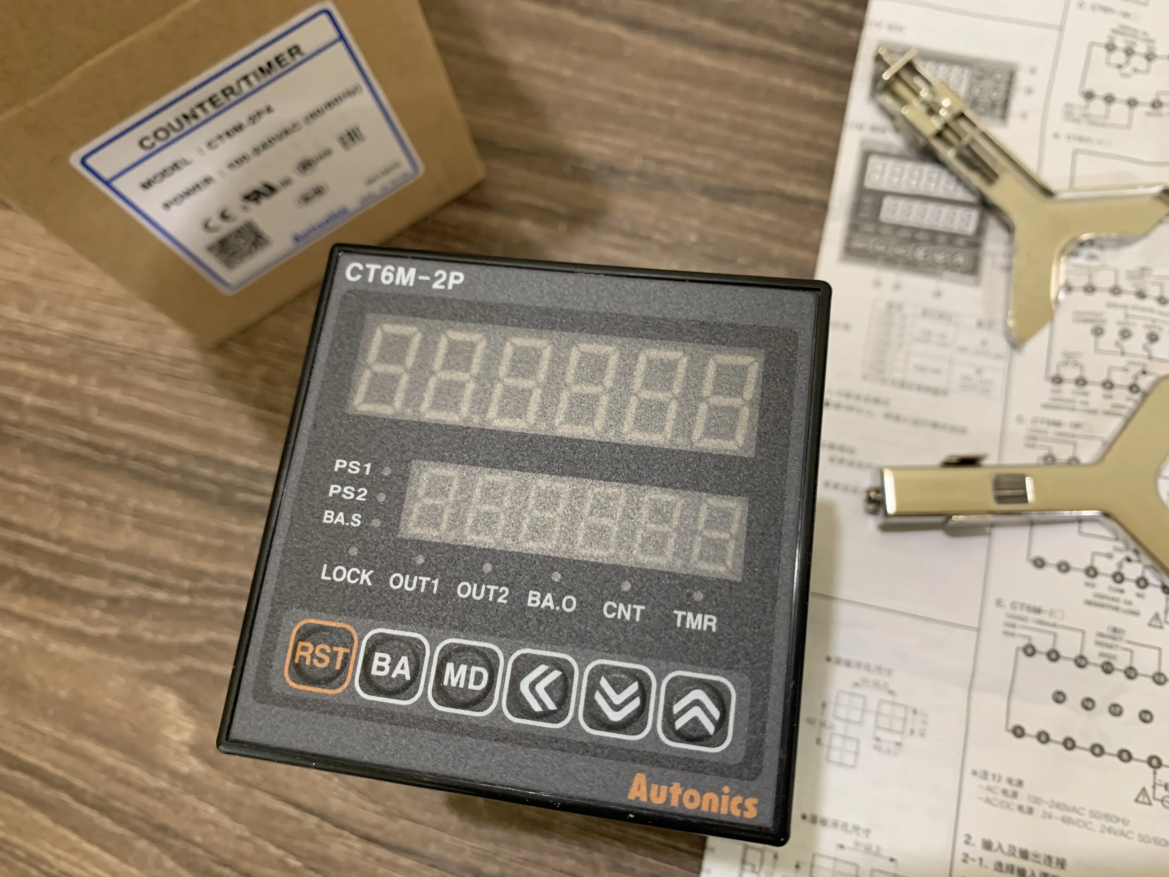 

Autonics Count / Timer CT6-2P (CT6M-2P4 new model) [new original authentic]