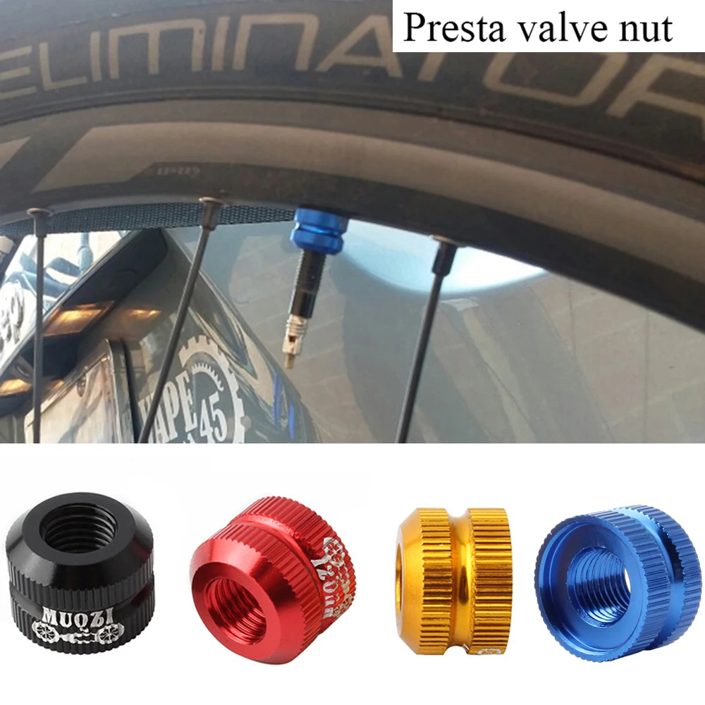 12*8.5mm Bike Vacuum Tire Law Mouth Nut Bicycle Valve Cover Replacement Tools Cycling Tire Repair Maintain Accessories