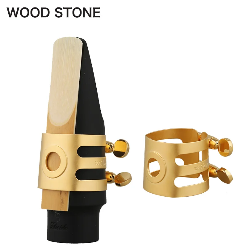 JPN WOOD STONE Metal ligature CO GPG GP Satin GP Clarinet alto sax bakelite mouthpiece