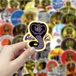 10/30/50PCS Classic TV Show Cobra Kai Graffiti Stickers DIY Snowboard Laptop Luggage Guitar Car Funny Decals Sticker Kids Toys