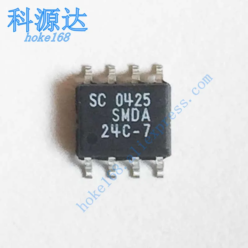 

10pcs/lot SMDA24C-7 SOP8 SMDA 24C-7 In Stock