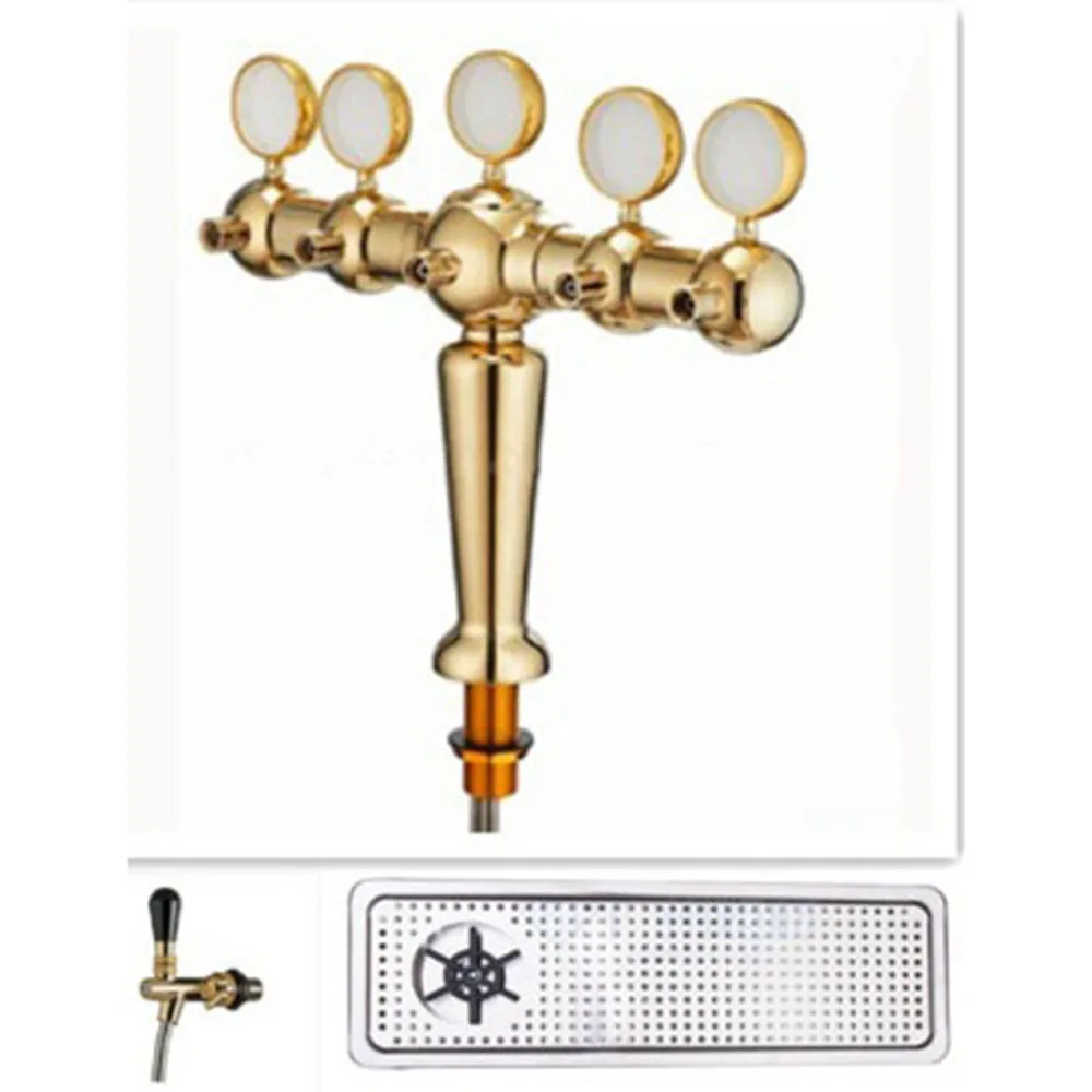 

Vase Shape Five Way Beer Tower Dispenser